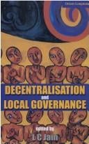 Decentralisation and local governance