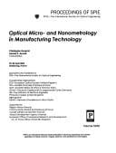 Optical micro- and nanometrology in manufacturing technology