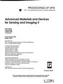 Advanced materials and devices for sensing and imaging II