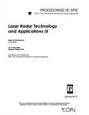 Laser radar technology and applications IX