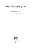 Martin Göhring (1903-1968)