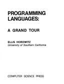 Programming languages, a grand tour