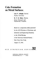 Coke formation on metal surfaces