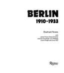 Berlin, 1910-1933