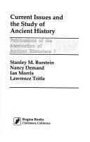 Current issues and the study of ancient history