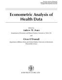 Econometric analysis of health data