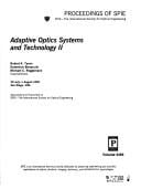 Adaptive optics systems and technology II