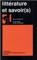 Littérature et savoir(s)