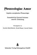 Phraseologiae amor
