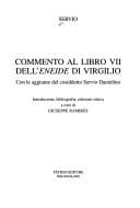 Commento al Libro 7. dell'Eneide di Virgilio ..