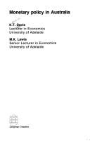 Monetary policy in Australia