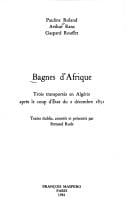 Bagnes d'Afrique