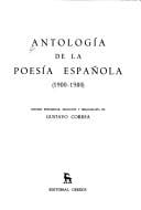 Antología de la poesía española (1900-1980)