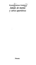 Julepe de menta y otros aperitivos