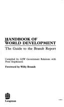 Handbook of world development