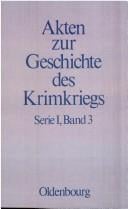 ©sterreichische Akten zur Geschichte des Krimkriegs