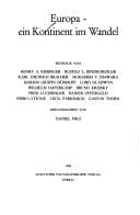 Europa, ein Kontinent im Wandel