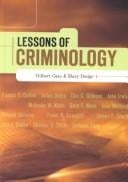 Lessons of criminology