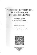 L'Histoire littéraire