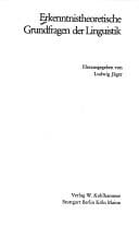 Erkenntnistheoretische Grundfragen der Linguistik