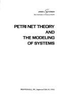 Petri net theory and the modeling of systems
