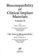 Biocompatibility of clinical implant materials