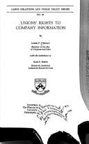 Unions' rights to company information