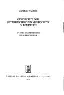 Geschichte der österreichischen Musikkritik in Beispielen (Publikationen des Instituts für Österreichische Musikdokumentation) (German Edition)