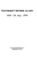 Festskrift Henrik Glahn