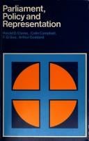 Parliament, policy, and representation