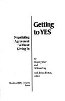 Getting to yes