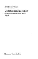 Unconsummated union