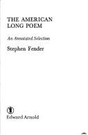 The American long poem