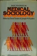Basic readings in medical sociology