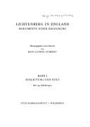 Lichtenberg in England