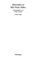 Materialien zu Max Frisch "Stiller"