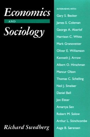 Economics and sociology