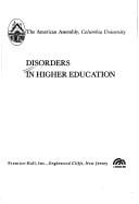 Disorders in higher education