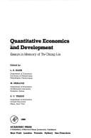 Quantitative economics and development