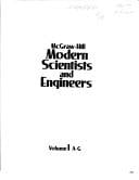 McGraw-Hill modern scientists and engineers.