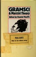 Gramsci and Marxist theory