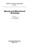 Neural and behavioural teratology