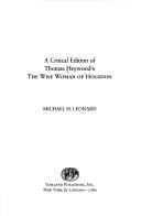 A critical edition of Thomas Heywood's The wise woman of Hogsdon