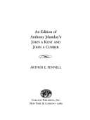 An edition of Anthony Munday's John a Kent and John a Cumber
