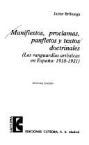 Manifiestos, proclamas, panfletos y textos doctrinales