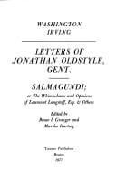 Letters of Jonathan Oldstyle, gent. ; Salmagundi