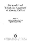 Psychological and educational assessment of minority children