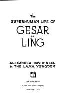 The superhuman life of Gesar of Ling