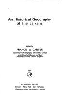 Historical Geography of the Balkans
