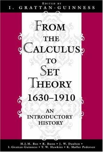 From the Calculus to Set Theory 1630-1910